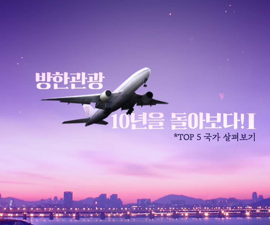 [KCTI-INFO 제110호] 방한관광 10년을 돌아보다! Ⅰ(Top 5 국가 살펴보기)