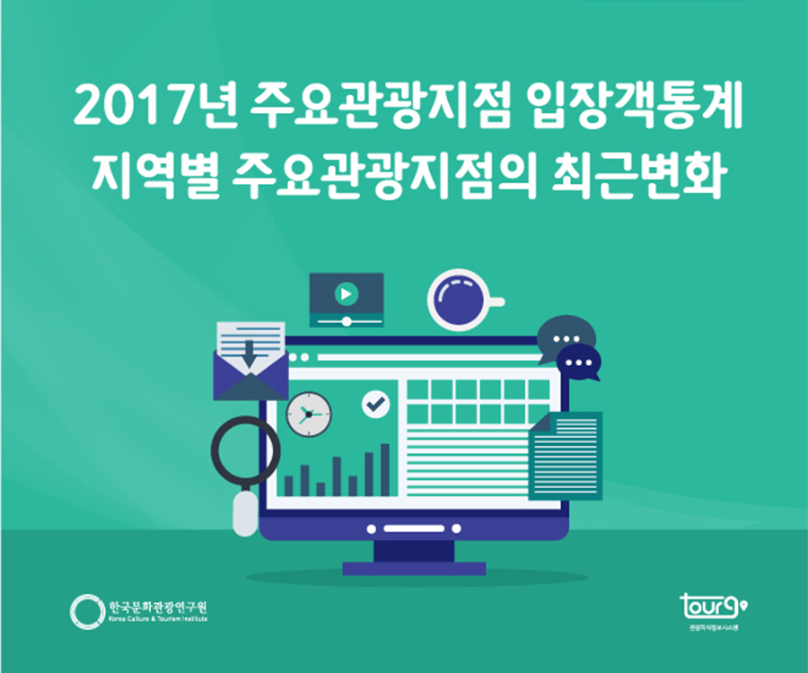 [KCTI INFO 제91호] 2017년 주요관광지점 입장객통계 : 지역별 주요관광지점의 최근변화