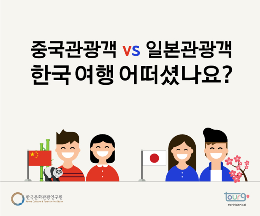 [KCTI INFO 제90호] 중국관광객 VS 일본관광객, 한국여행 어떠셨나요?